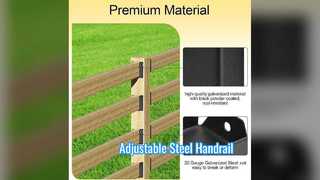 ขายึดราวบันไดเหล็กแบบปรับได้