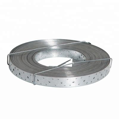 คุณภาพ  Galvanized Punched Strapping Roll – Metal Strap Tie for Wood Frame Bracing, Building Connectors & Construction Hardware โรงงาน