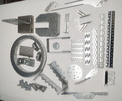 H2.5A เหล็กยึดด้านขวา 18 เกจ ชุบสังกะสี สำหรับงานหนัก รัดโครงสร้างและแปสำหรับไม้